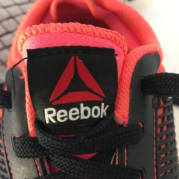 Reebok Nanoweb Z Rated Women's 10 Running Shoes Orange Athletic Trainer Sneaker - Picture 14 of 15